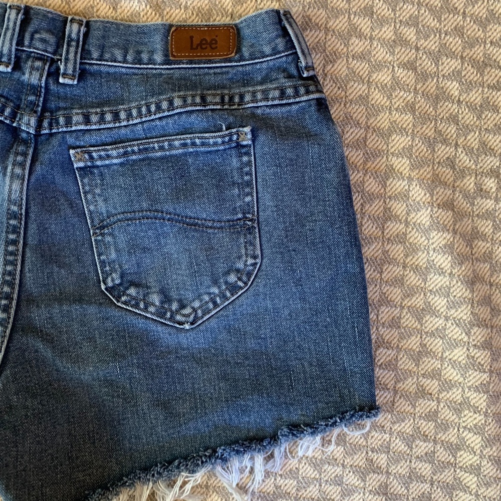Vintage Lee cut off jean shorts